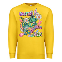 Lemon Easter Saurus Rex Easter Day Premium Sweatshirt - CowGirlArtShop