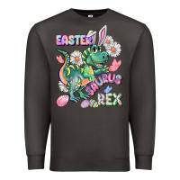 Smoke Easter Saurus Rex Easter Day Premium Sweatshirt - CowGirlArtShop
