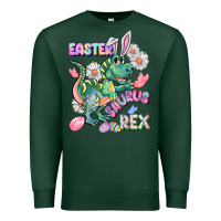 Sports Green Easter Saurus Rex Easter Day Premium Sweatshirt - CowGirlArtShop