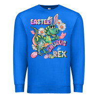 True Royal Easter Saurus Rex Easter Day Premium Sweatshirt - CowGirlArtShop