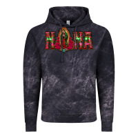 Cloud Black nana floral aztec leopard Vintage Hoodie - Jasminsmagicworld
