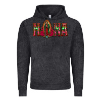 Vintage Black nana floral aztec leopard Vintage Hoodie - Jasminsmagicworld