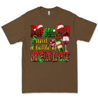 Cacao ho ho ho and a bottle of merlot Premium Tee - AdoDesignShop