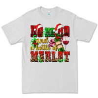 Dove Grey ho ho ho and a bottle of merlot Premium Tee - AdoDesignShop