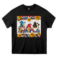 Black hockey gnomes Heavy Core Tee - AdoDesignShop