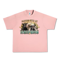 Salmon hanging with my heifers Urban Heavy Tee - NancyCooperArtShop