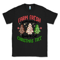 Black farm fresh christmas tree Classic Tee - MaliasSmallBusiness