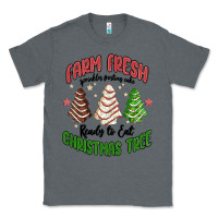 Charcoal Heather farm fresh christmas tree Classic Tee - MaliasSmallBusiness