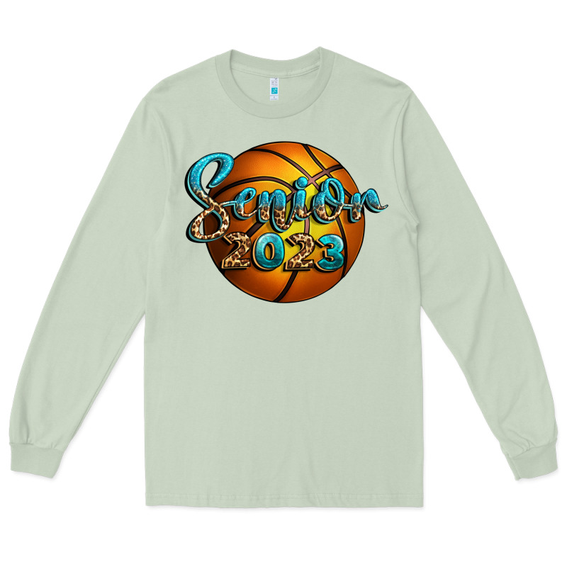 Basketball Senior 2023 Long Sleeve Tee by BundleAndBundleShop | Teevron