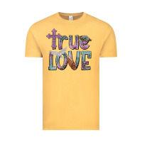 Vintage Mustard true love Vintage Tee - NancyCooperArtShop