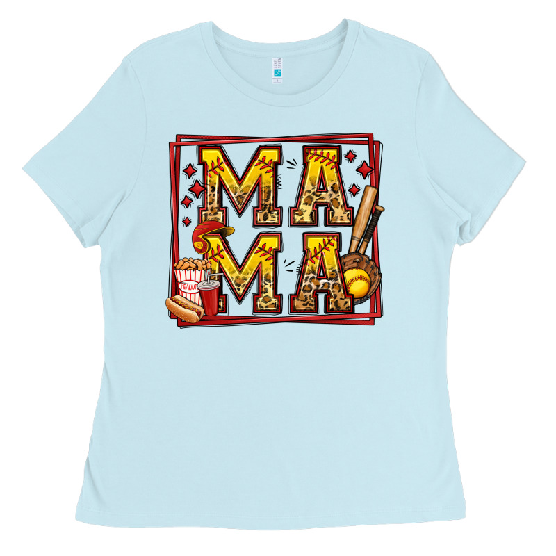 Softball Mama Ladies Tee by Jasminsmagicworld | Teevron