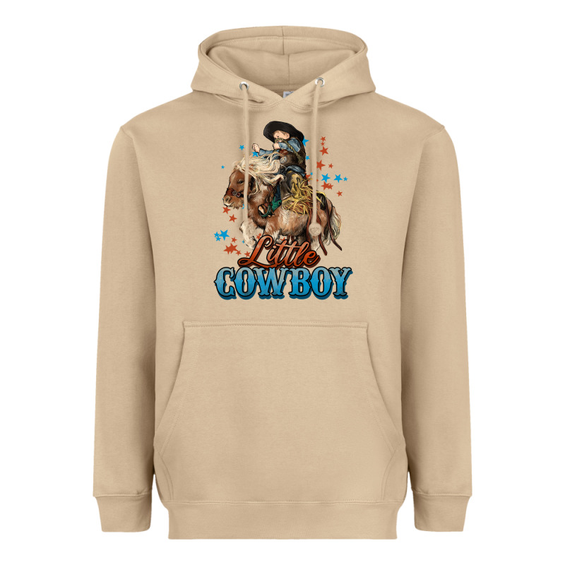 Little Cowboy Midilli Horse Kid Boy Heavyweight Hoodie by HowdyJamesFarm | Teevron