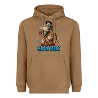 Toasted Coconut Little Cowboy Midilli Horse kid boy Heavyweight Hoodie - HowdyJamesFarm