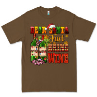 Cacao dear santa just bring wine Premium Tee - AdoDesignShop