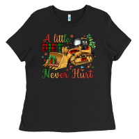 Black Christmas A Little Dirt Never Hurt Ladies Tee - Artiststas