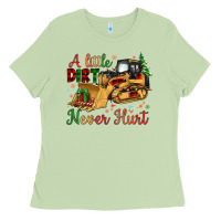 Matcha Christmas A Little Dirt Never Hurt Ladies Tee - Artiststas