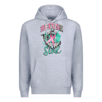Heather Grey refuse to sink cancer Premium Hoodie - CowGirlArtShop
