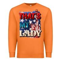 Carrot Thats my lady 4th of july Premium Sweatshirt - CowGirlArtShop
