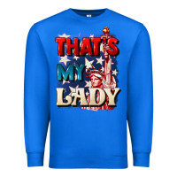 True Royal Thats my lady 4th of july Premium Sweatshirt - CowGirlArtShop