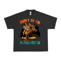 Pigment Black dont be an assquatch Urban Heavy Tee - MaliasSmallBusiness