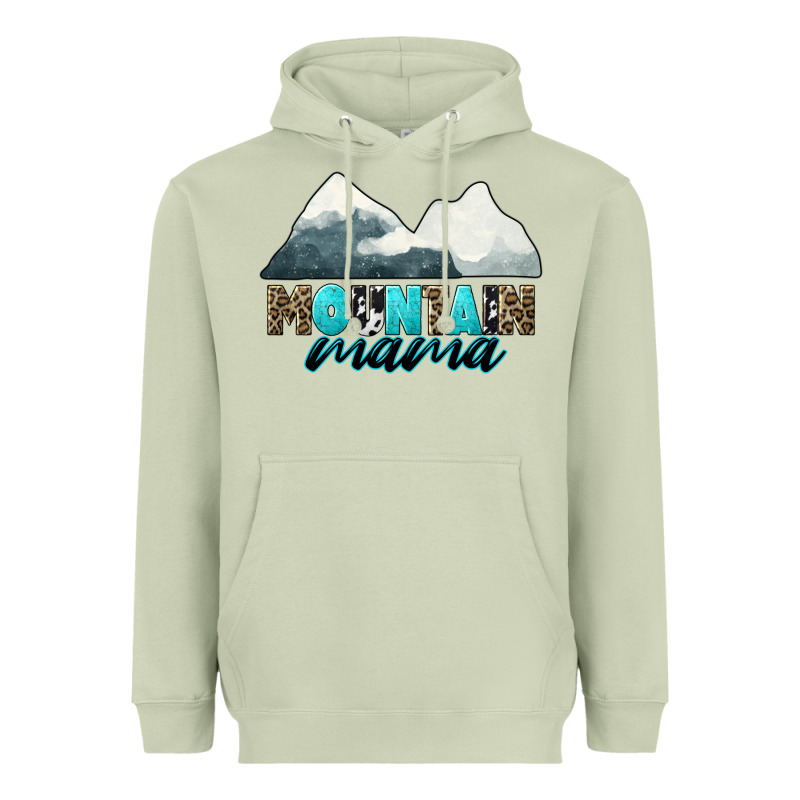 Mountain Mama Heavyweight Hoodie by CowGirlArtShop | Teevron