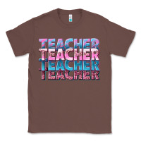 Chestnut teacher stacked Classic Tee - NancyCooperArtShop