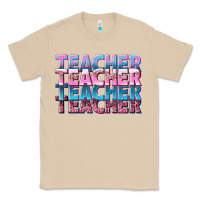 Mushroom teacher stacked Classic Tee - NancyCooperArtShop