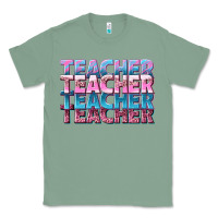 Sage teacher stacked Classic Tee - NancyCooperArtShop