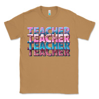 Toasted Coconut teacher stacked Classic Tee - NancyCooperArtShop