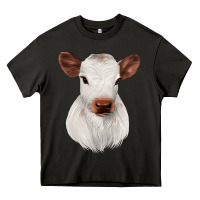 Asphalt White Cute Calf Heavy Core Tee - JahusDesignShop