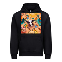 Black western farm animals seamless pattern Urban Hoodie - BundleAndBundleShop