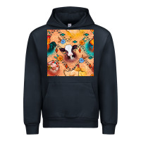 Navy western farm animals seamless pattern Urban Hoodie - BundleAndBundleShop