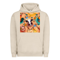 Pigment French Oak western farm animals seamless pattern Urban Hoodie - BundleAndBundleShop