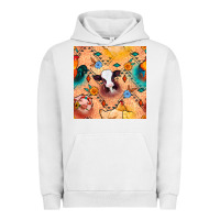Pigment Lunar Rock western farm animals seamless pattern Urban Hoodie - BundleAndBundleShop