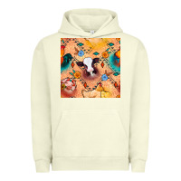 Pigment Pistachio western farm animals seamless pattern Urban Hoodie - BundleAndBundleShop
