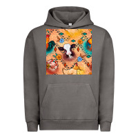 Pigment Tornado western farm animals seamless pattern Urban Hoodie - BundleAndBundleShop