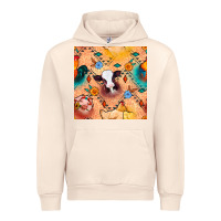 Sandshell western farm animals seamless pattern Urban Hoodie - BundleAndBundleShop