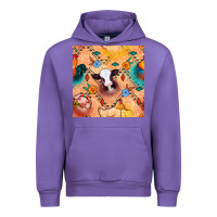 Tulip western farm animals seamless pattern Urban Hoodie - BundleAndBundleShop