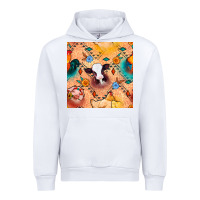 White western farm animals seamless pattern Urban Hoodie - BundleAndBundleShop