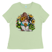 Matcha gnomes sunflower cactus Ladies Tee - JahusDesignShop