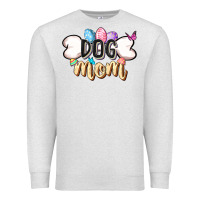 Oatmeal Heather Easter Dog Mom Easter Day Premium Sweatshirt - CowGirlArtShop