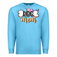 Ocean Blue Easter Dog Mom Easter Day Premium Sweatshirt - CowGirlArtShop