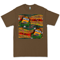 Cacao christmas school bus seamless pattern Premium Tee - BundleAndBundleShop