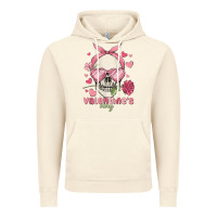 Vintage Artic valentine's day skull Vintage Hoodie - MaliasSmallBusiness