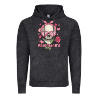 Valentine's Day Skull Vintage Hoodie | Teevron