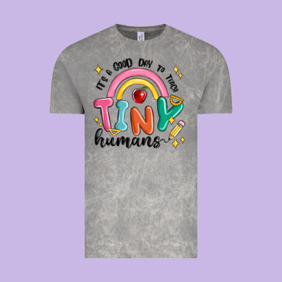 Its A Good Day To Teach Tiny Humans Vintage Tee Designed By Maliassmallbusiness