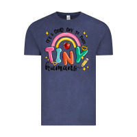 Vintage Denim its a good day to teach tiny humans Vintage Tee - MaliasSmallBusiness