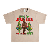French Oak giddy up jingle horse pick up your feet Urban Heavy Tee - MaliasSmallBusiness