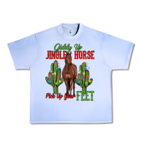 Grape Ice giddy up jingle horse pick up your feet Urban Heavy Tee - MaliasSmallBusiness