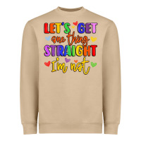 Mushroom celebrate pride with colorful text Heavyweight Sweatshirt - LillyAllenDesigns